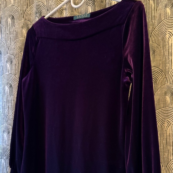 Vintage Velvet Long Sleeve Top - Picture 5 of 6